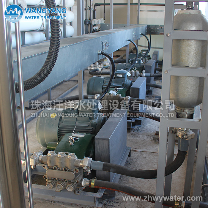 480 ton waste water concentration equipment in thermal power plant