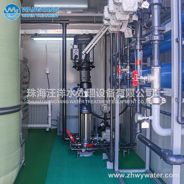 100TPD+10TPD Two Stage RO Brackish Water Desalination Equipment