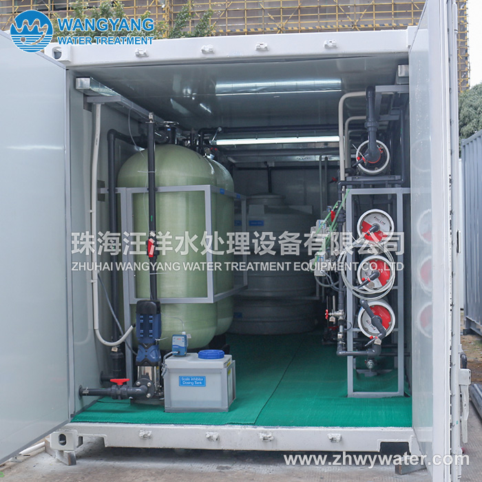 72TPD Two Stage Brackish Water Desalination Equipment