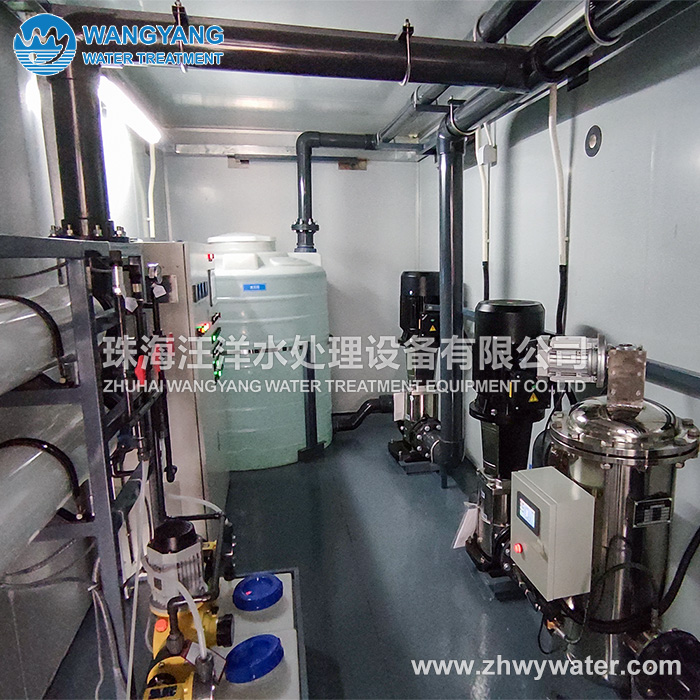 1200TPD Automatic Containerized Ultrafiltration Equipment for Food Factories